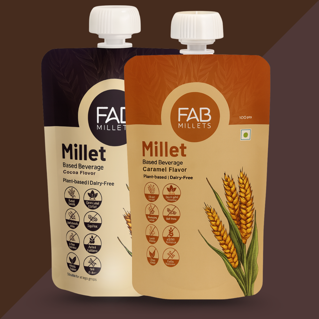 Cocoa Flavor + Caramel Flavor