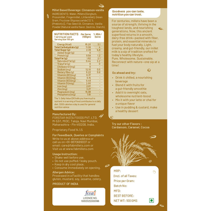 Cinnamon-Vanilla Flavor